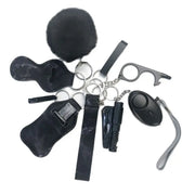 Factory Price Women Outdoor Self Defense Keychain Accessories Set Emergency Personal Protection Safety Alarm Women Product - Luxe Ladies Moda