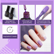 Nail Set Nail Gel Tools Kit 54W Nail Lamp 18/12/7 Colors UV Gel Nail Polish Kit Contains Nail Drill Machine Nail Kit