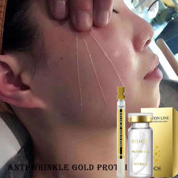 Collagen Thread Instant Lifting Wrinkle Remover Soluble Protein Thread Serum Set Absorbable Face Filler Anti-aging Skin Care New