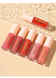Waterproof Lip Gloss – Long-Lasting, Moisturizing, Mirror Shine Nude Lip Gloss