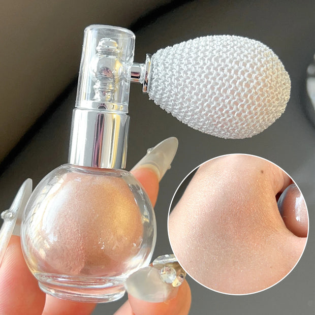 Diamond Highlighter Powder Spray Waterproof High Gloss Glitter Body Bronzer Highlight Powder Face Contour Illuminator Makeup - Luxe Ladies Moda