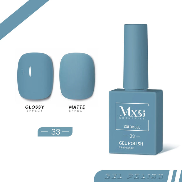 15ml Gel Nail Polish Neon Brown Royal Blue Red Green Pastal Nude Nail Art Varnish Gel Lacquer Top Coat UV Gel Nail Not Set