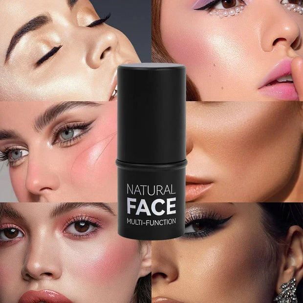 Highlighting&Bronzer Stick Face Brightening Blusher Rouge Concealer Pen Long Lasting Corrector Nose Shadow Contouring Cosmetics - Luxe Ladies Moda