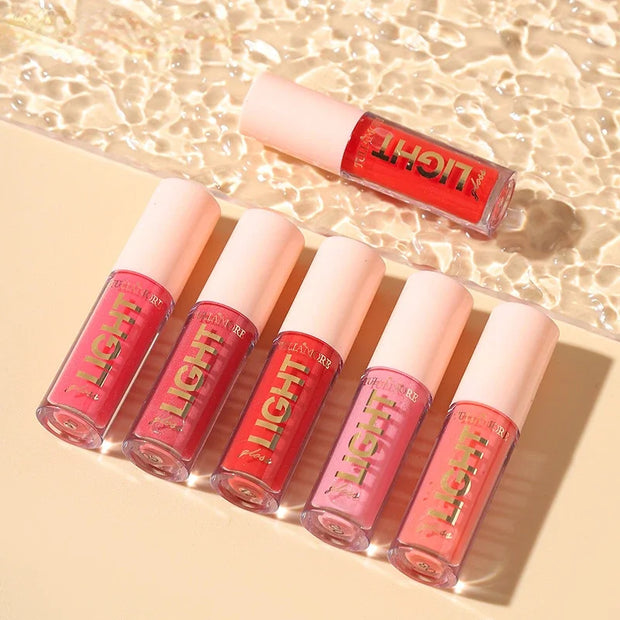 Waterproof Lip Gloss – Long-Lasting, Moisturizing, Mirror Shine Nude Lip Gloss - Luxe Ladies Moda
