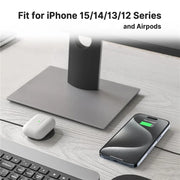 100W Magnetic Wireless Charger Pad USB + Type C For Magsafe iPhone 16 15 14 13 12 Pro Max Fast Charging Dock Station Chargers - Luxe Ladies Moda