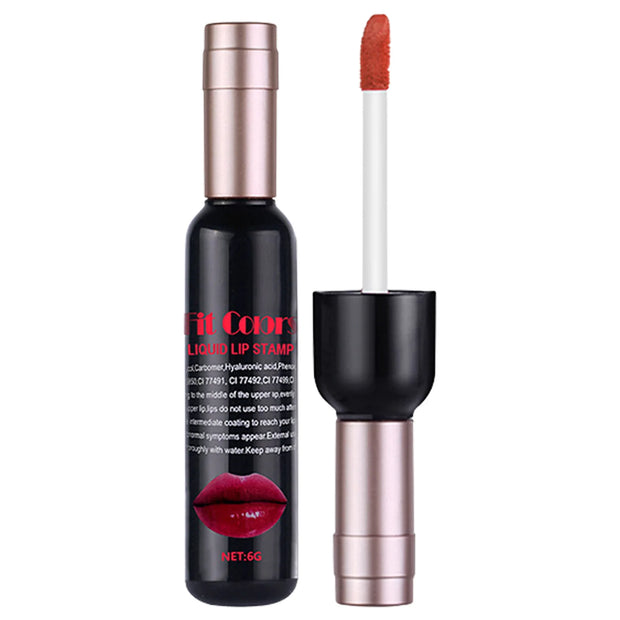 Wine Bottle Lip Stains Kit Wine Bottle Lip Gloss Set 6 Colors Wine Lip Stain Mini Matte Wine Bottles Lip Sticks Tint For - Luxe Ladies Moda