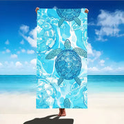 Print Sea Beach Towel Quick-Dry Washable Beach Towels Sandproof Portable Beach Towels For Travel Swimming Camping Beach - Luxe Ladies Moda