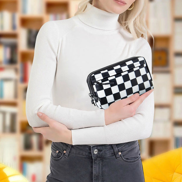 Small Crossbody Bags for Women Men Cellphone Belt Bag Purse Fanny Pack with Adjustable Strap Black Sling Bag for Festival Gifts - Luxe Ladies Moda