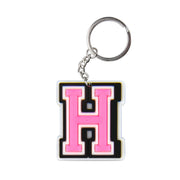 Cute Cartoon Pink Alphabet Keychains | A-Z Letter Keyrings for Personalized Style" - Luxe Ladies Moda