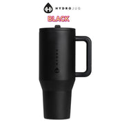 Tumbler Traveler Cup – Stainless Steel Insulated Thermos, Portable Travel Mug with Handle, Lid & Straw - Luxe Ladies Moda