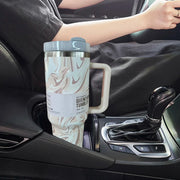 Stanley 30oz 40oz Insulated Tumbler With Lid and Straws Stainless Steel Coffee Tumbler with Handle Vacuum Leak Proof Coffee Cup - Luxe Ladies Moda