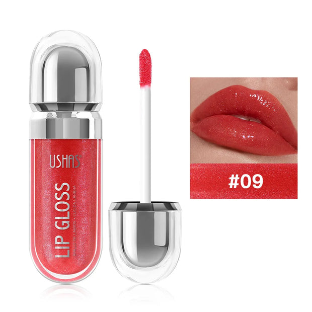 Mirror Fine Flash Liquid Lipstick – Pearlescent, Waterproof, Non-Stick, Long-Lasting Glossy Shine