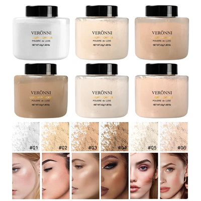 Loose Powder – Long-Lasting Matte Setting & Pore Blurring