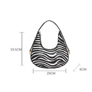 Cow Pattern Shoulder Bag For Spring/Summer Versatile Women's Bag Personalized Korean Leopard Pattern Underarm Handbag - Luxe Ladies Moda
