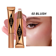 Air cushion, powder blusher, high gloss stick, makeup liquid, rouge, 6 colors optional - Luxe Ladies Moda
