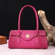 Multicolor Crocodile Pattern Fashion Handheld Stick Bag Large Capacity One Shoulder Underarm Bag Women's Luxury Handbag - Luxe Ladies Moda
