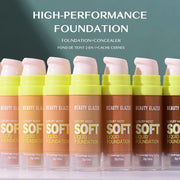 Flawless All Day: 8 Color Waterproof Concealer Foundation For Women Makeup Full Coverage Long Lasting Moisturizing