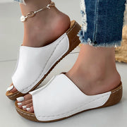 Women Shoes Sandals Summer Party Walking Shoes Slip On Sandals Ladies Wedge Shoes Woman Casual Female Footwear Slippers Woman - Luxe Ladies Moda