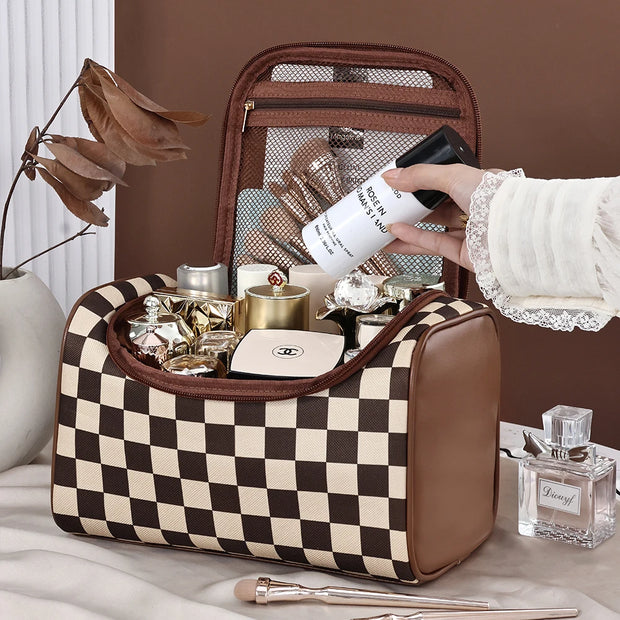 Waterproof Travel Toiletry Bag Women Cosmetic Case Ladies Makeup Bag Beauty Wash Pouch Handbag Organizer - Luxe Ladies Moda
