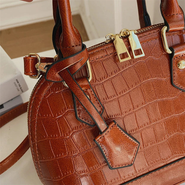 Stone Pattern Women Top Handle Bags 2022 Luxury Designer Handbag Mini Hard Shell Bag Colorful Purses And Handbags Bolsa Feminina - Luxe Ladies Moda