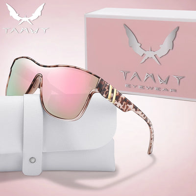 Fashion Vacation Sunglasses Women Square Trendy Oversize Shades for Outdoor Party shopping Travel Beach Vocation Selfie With BOX