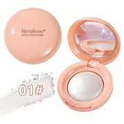 Face Highlighter Palette – Pearl Shimmer Glow Powder