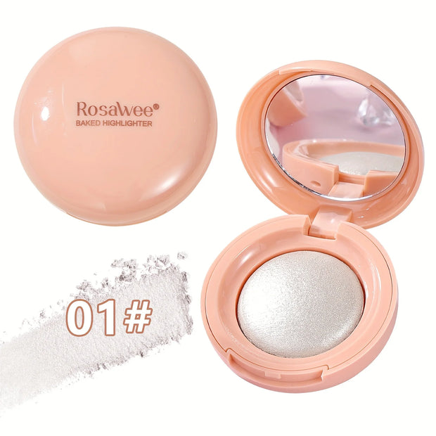 Face Highlighter Palette – Pearl Shimmer Glow Powder