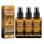 Biotin Hair Care Spray Nourish Scalp Hair Follicle Reduce Hair Loss Stabilizer Hair Root Refresh Oil Control Natural Plant Essence