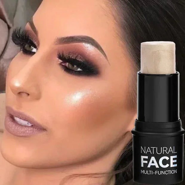 Highlighting&Bronzer Stick Face Brightening Blusher Rouge Concealer Pen Long Lasting Corrector Nose Shadow Contouring Cosmetics - Luxe Ladies Moda