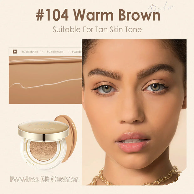 Matte Air Cushion BB&CC Cream – Lightweight, Full Coverage, and Long-Lasting - Luxe Ladies Moda