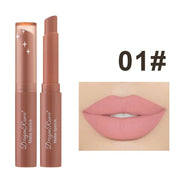 Matte, non-fading moisturizing lipstick Velvet matte finish, waterproof, and long-lasting. Resistant to fading and smudging. - Luxe Ladies Moda