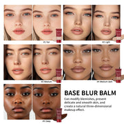 Base Blurring Foundation – 5 Colors | 24H Long-Lasting Matte Foundation | Oil-Control, Shine-Balancing, Lightweight Full Coverage Makeup