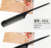 Professional Hair Tail Combs Stainless Steel Salon Cut Styling Comb Spiked Hair Care Styling Tools Barber Accessories Fine Teeth
