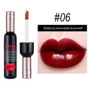 Wine Bottle Lip Stains Kit Wine Bottle Lip Gloss Set 6 Colors Wine Lip Stain Mini Matte Wine Bottles Lip Sticks Tint For - Luxe Ladies Moda