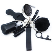 Factory Price Women Outdoor Self Defense Keychain Accessories Set Emergency Personal Protection Safety Alarm Women Product - Luxe Ladies Moda
