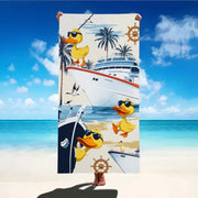 Print Sea Beach Towel Quick-Dry Washable Beach Towels Sandproof Portable Beach Towels For Travel Swimming Camping Beach - Luxe Ladies Moda