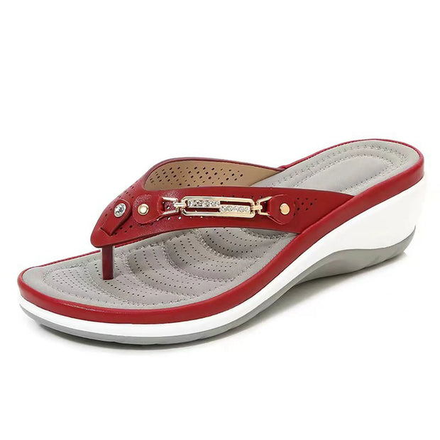 Women's Slippers New Fashion Slides Non-Slip Shoes Beach Sandals Women Outside Leisure Flip Flops Wear Open Toe - Luxe Ladies Moda