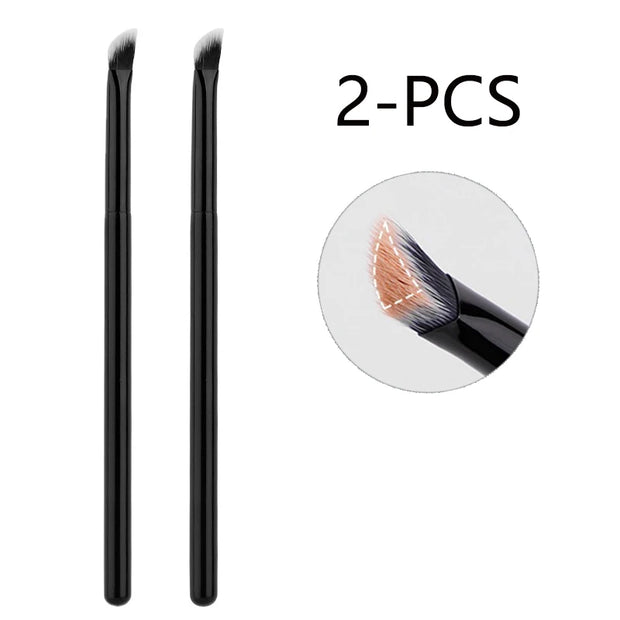 Small Iron Concealer Brush Angled Cream Foundation Concealer Makeup Brushes Oblique Angled Triangle Concealer Makeup Tools - Luxe Ladies Moda