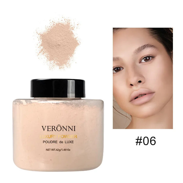 Loose Powder – Long-Lasting Matte Setting & Pore Blurring