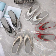 Women's Slippers New Fashion Slides Non-Slip Shoes Beach Sandals Women Outside Leisure Flip Flops Wear Open Toe - Luxe Ladies Moda