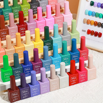 15ml Gel Nail Polish Neon Brown Royal Blue Red Green Pastal Nude Nail Art Varnish Gel Lacquer Top Coat UV Gel Nail Not Set