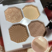 Eye Shadow Palette Mini Makeup Cosmetics Travel Size Cute Glitter Nude Eyeshadows Women Cheap Korean Glitters for the Eyes Gift - Luxe Ladies Moda