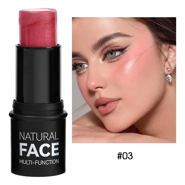 Highlighting&Bronzer Stick Face Brightening Blusher Rouge Concealer Pen Long Lasting Corrector Nose Shadow Contouring Cosmetics - Luxe Ladies Moda