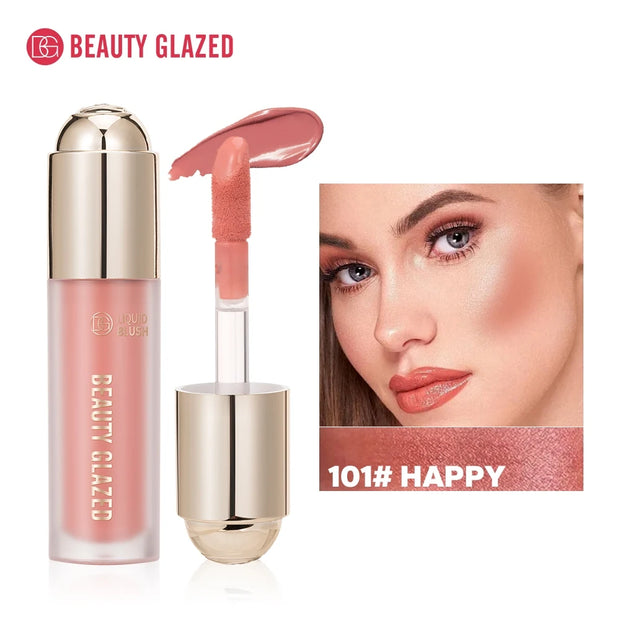 Glazed Velvet Matte Liquid Blush – Long-Lasting Natural Cheek Tint - Luxe Ladies Moda