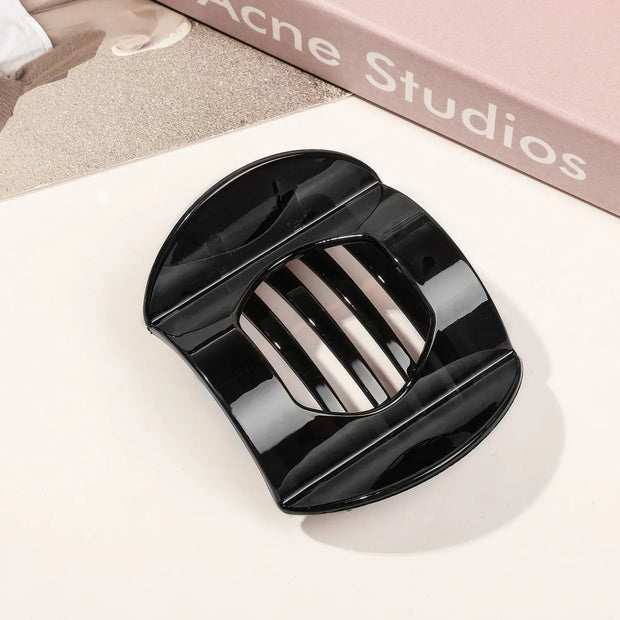 Large Small Sizes PC Hair Clips for Women Non-slip Hair Accessories Vintage Arc Shaped Duck Claw Hairpins Girl Barrettes
