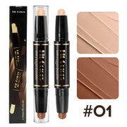 Highlighting&Bronzer Stick Face Brightening Shaping Concealer Pencil 3D Long Lasting Corrector Nose Shadow Contouring Cosmetics - Luxe Ladies Moda