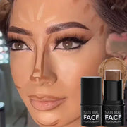 Highlighting&Bronzer Stick Face Brightening Blusher Rouge Concealer Pen Long Lasting Corrector Nose Shadow Contouring Cosmetics - Luxe Ladies Moda