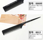 Professional Hair Tail Combs Stainless Steel Salon Cut Styling Comb Spiked Hair Care Styling Tools Barber Accessories Fine Teeth