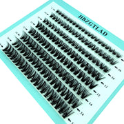 30D 40D 60D 80D Mixed Tray Individual Lashes 3D Russia Volume Eye Lashes Soft Natural Lashes Mink Lash Cluster False Eyelashes - Luxe Ladies Moda