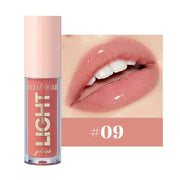 Waterproof Lip Gloss – Long-Lasting, Moisturizing, Mirror Shine Nude Lip Gloss - Luxe Ladies Moda